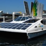 Solar powered Boat