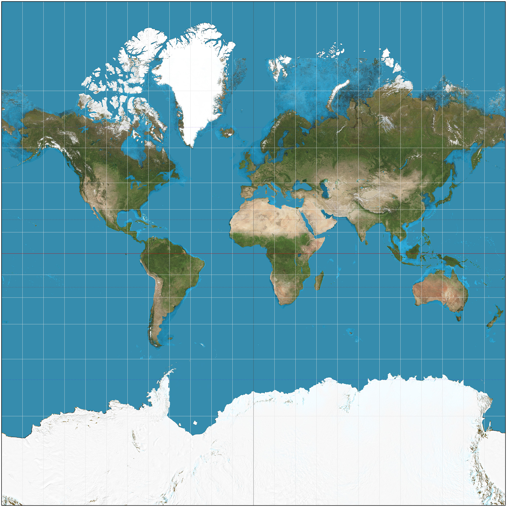 Pros and Cons of Mercator Projection