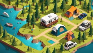 Estadísticas sobre acampar